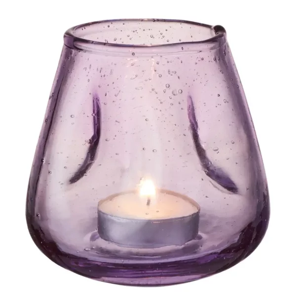 FALL IN LOVE tealightholder, lila